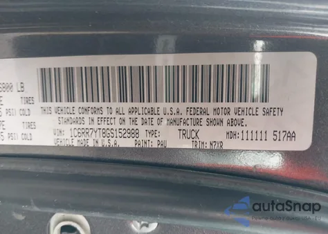 2016 Ram 1500 Rebel из США, поврежденный, VIN 1C6RR7YT8GS152988